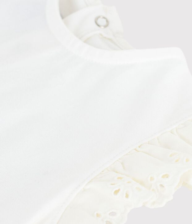 Tee-shirt bébé en coton à manches courtes, uni – Image 5