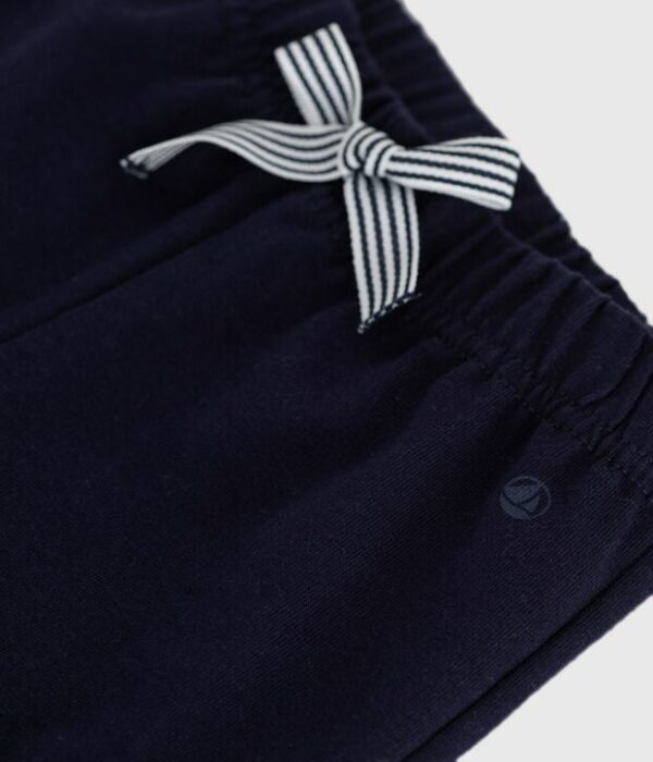 Short bébé en coton uni